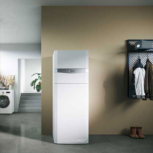 Vaillant ecoCompact VSC S 206 150 Liter Solarspeicher 21 kW Gas Solar Heizung L