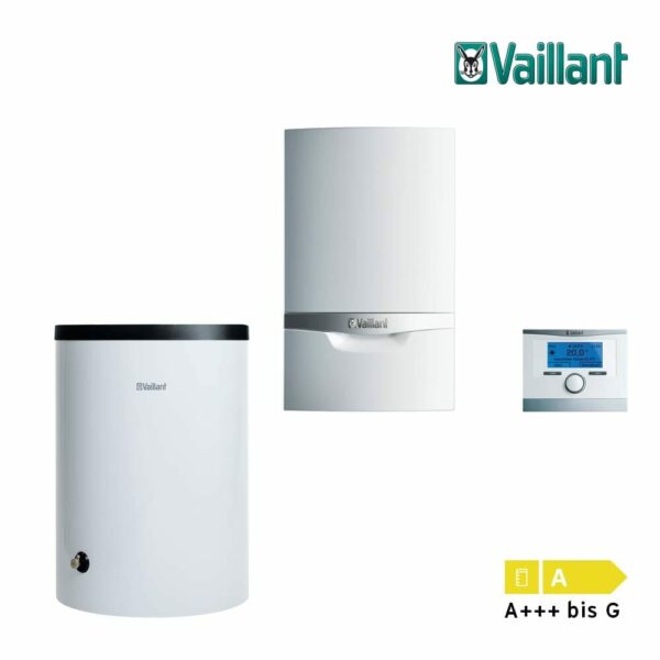 Vaillant Paket 1.556/5 ecoTEC plus VC 206/5 LL VRC 700/6 VIH R150 Luft-/Abgas starr