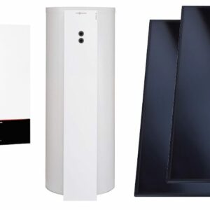 Viessmann Vitodens 200-W mit Speicher und Solarpaket (weiteres Zubehör optional)