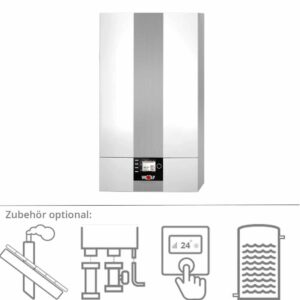 Wolf CGB-2-20 ComfortLine Gastherme optional mit Zubehör