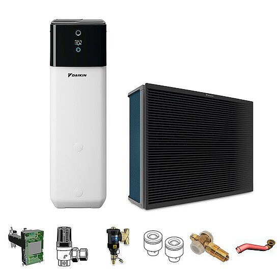 dk29104.jpg DAIKIN Altherma Paket 3 H MT ECH2O, Baugröße 8, mit integ. 300 l Wärmespeicher H